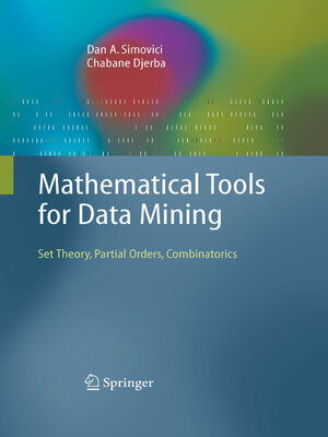 cover image of Mathematical Tools for Data Mining